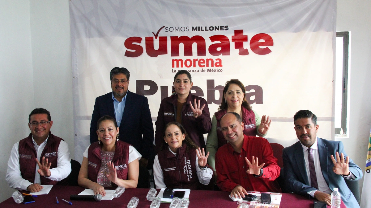Morena en Puebla estrena Coordinación de Mexicanos en el Exterior 