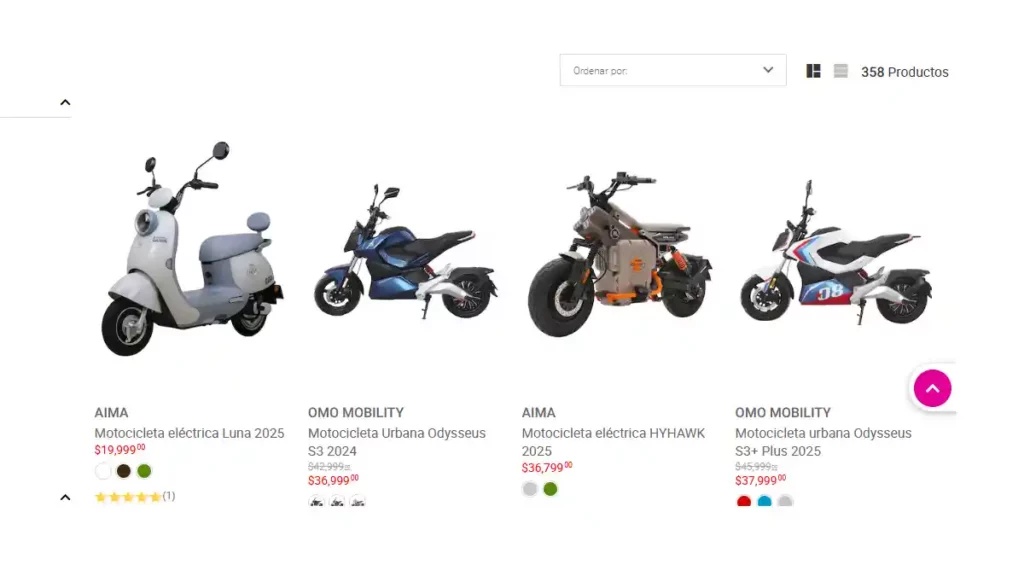 Motocilcetas eléctricas de venta en Liverpool.