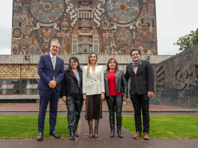 Firma Pepe Chedraui convenio en la UNAM sobre igualdad sustantiva  