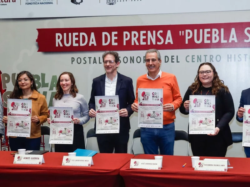 Lanzan la convocatoria “Puebla Suena 2025” para reunir sonidos emblemáticos de la ciudad