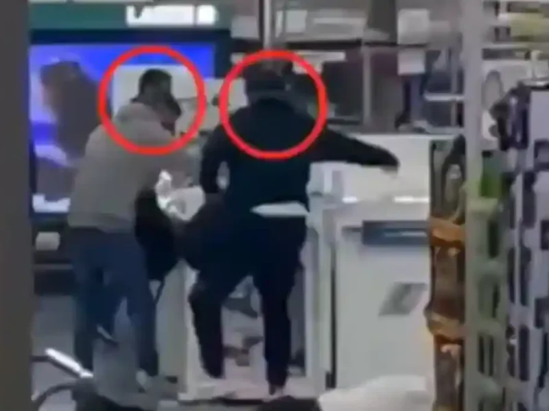 Delincuentes que participaron en el violento asalto en el Sam’s Club La Noria.