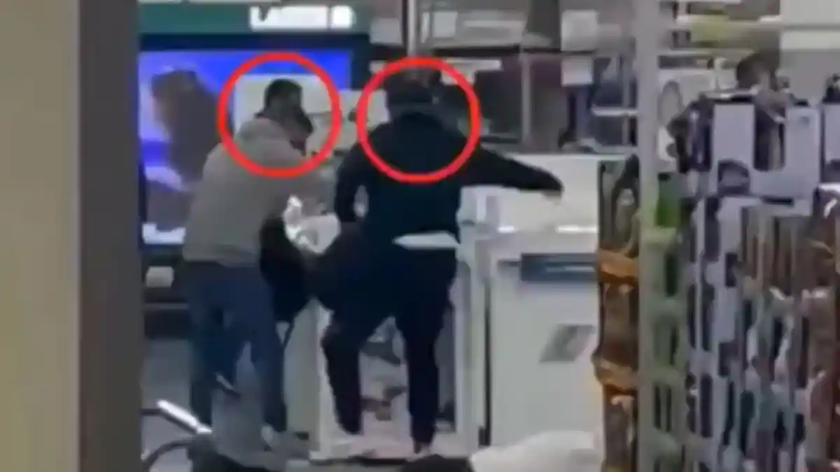 Delincuentes que participaron en el violento asalto en el Sam’s Club La Noria.