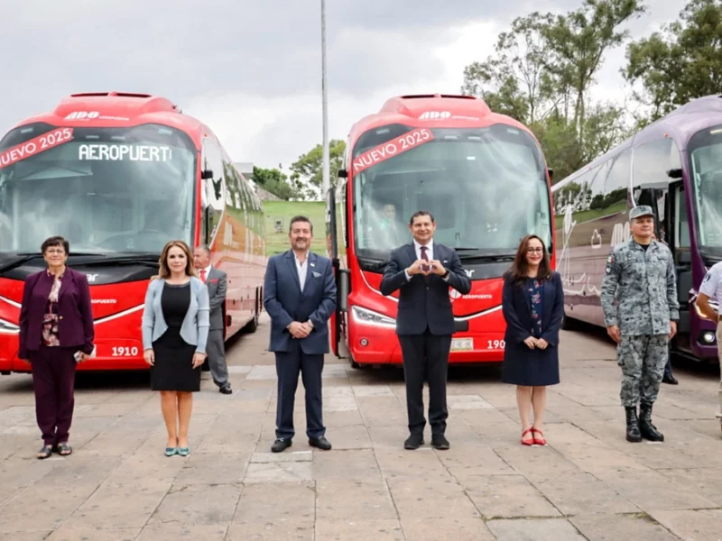 ADO presenta nuevos camiones de lujo para Puebla; invierten 100 mdp 