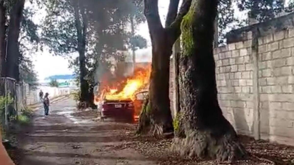 Localizan cadáver calcinado en la colonia Bosques de Amalucan Primera Sección