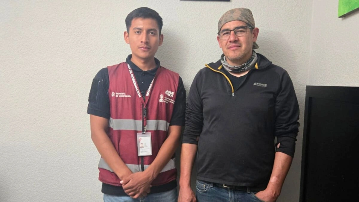 Localizan con vida al ciclista Leroy Mata, desaparecido en la ruta del volcán Popocatépetl