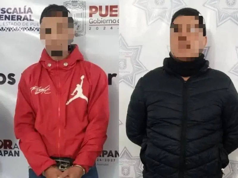Detienen en Chignahuapan a dos colombianos por extorsionar con préstamos “gota a gota”