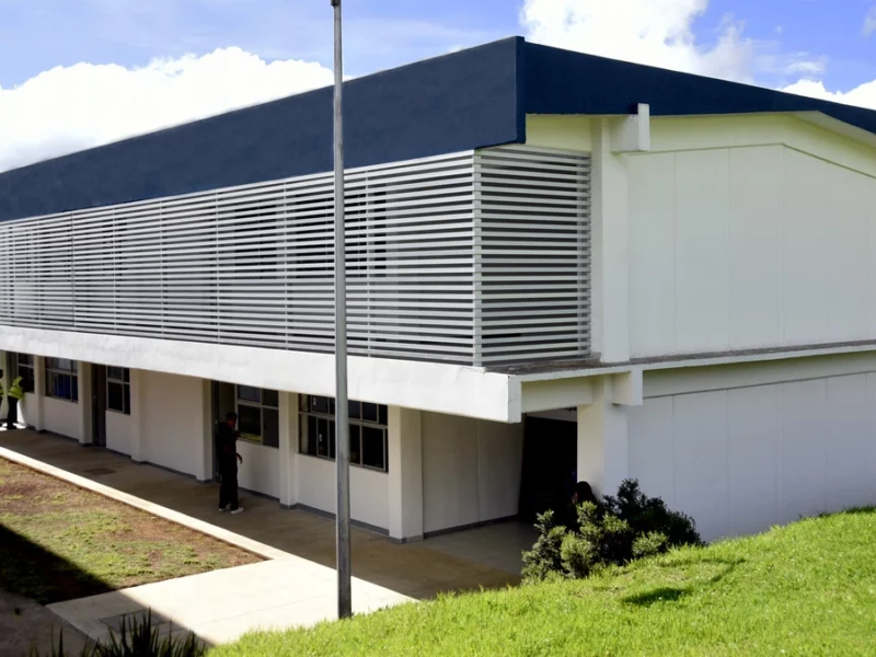 Nuevo edificio para nivel medio superior en el Complejo Regional Norte en Zacatlán