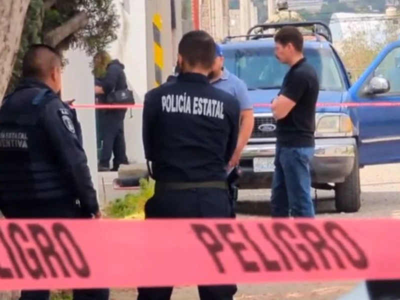 Ejecutan al conductor de una camioneta en San Salvador Chachapa, Amozoc 