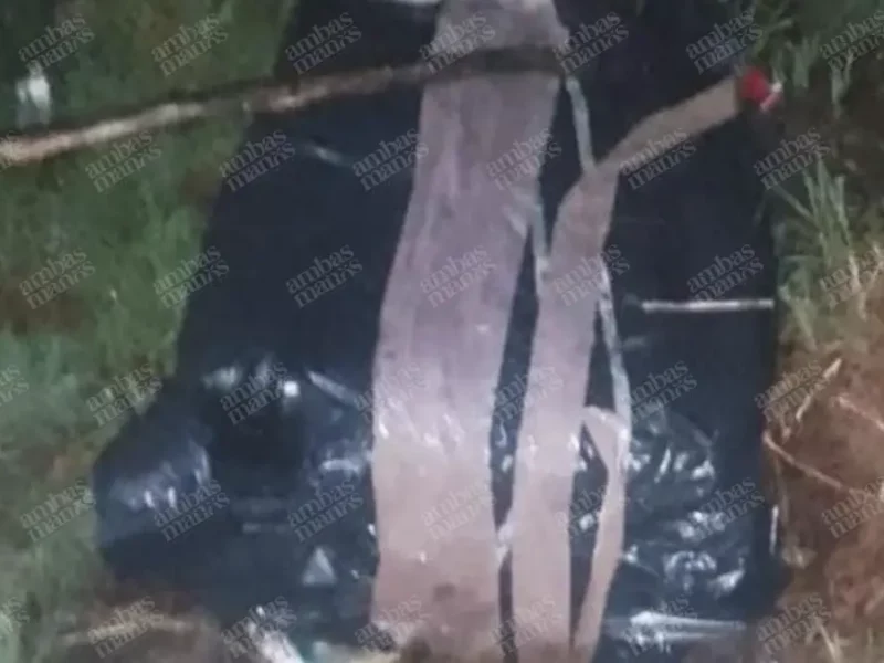 Hallan maleta con cuerpo desmembrado en San Sebastián de Aparicio  