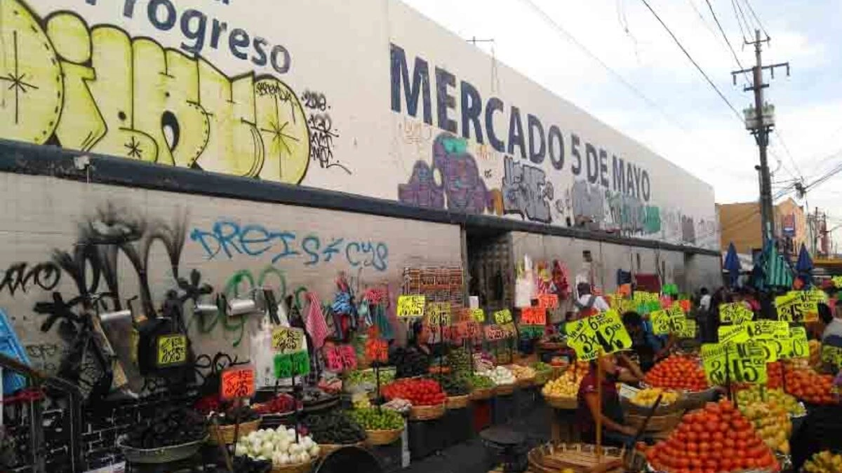 Licitan la rehabilitación del mercado 5 de Mayo de Puebla 