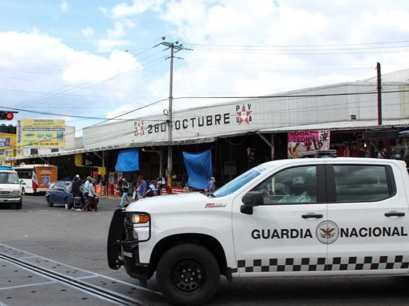 Riña en el mercado Hidalgo deja cuatro personas heridas