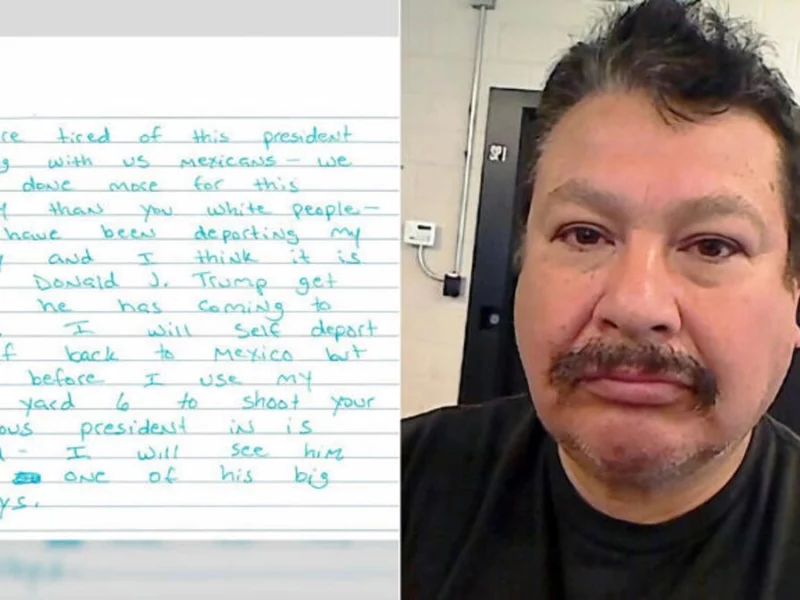 Arrestan a mexicano por amenazar a Trump en una carta, pero él no la escribió  