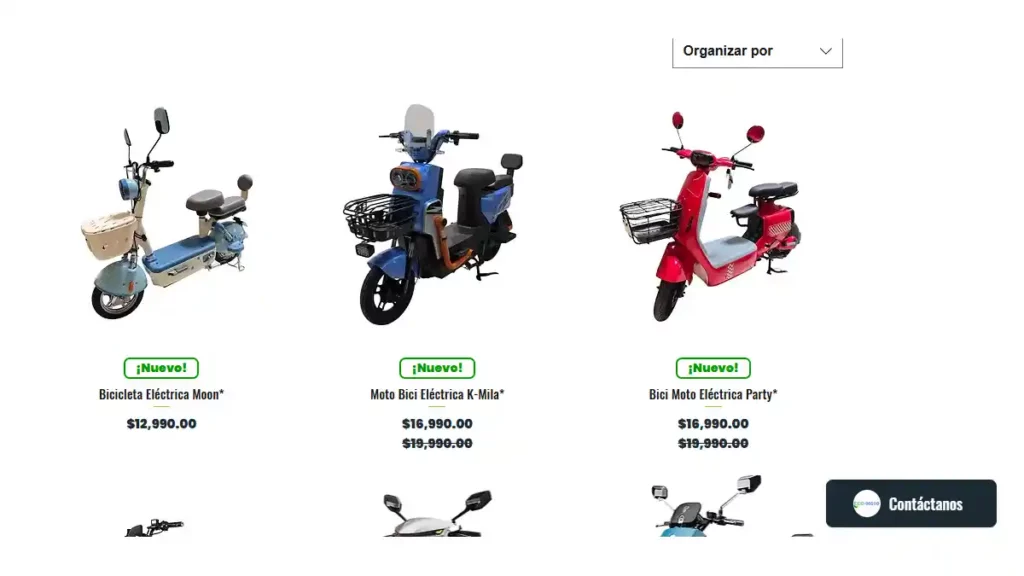 Motos eléctricas de venta en Eco-Moto.