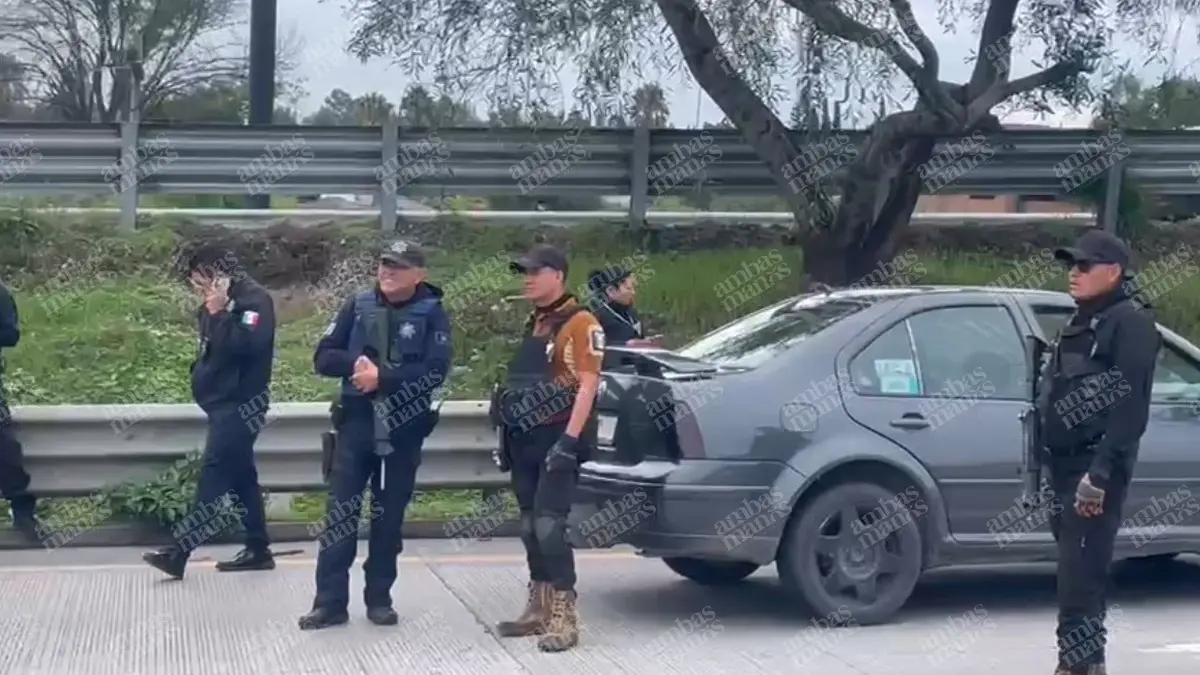 Tras persecución en el Periférico Ecológico, detienen a asaltante de transporte de carga  