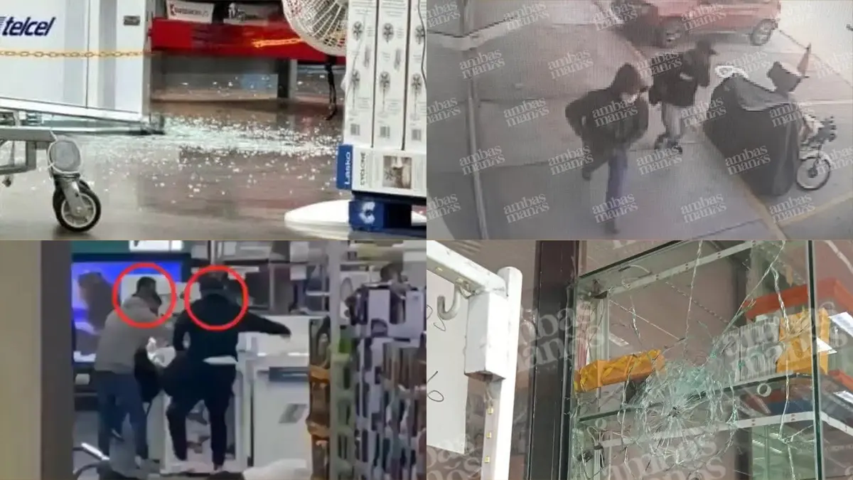 Delincuentes que roban celulares en Sam’s y Coppel se esconden en el Centro Histórico