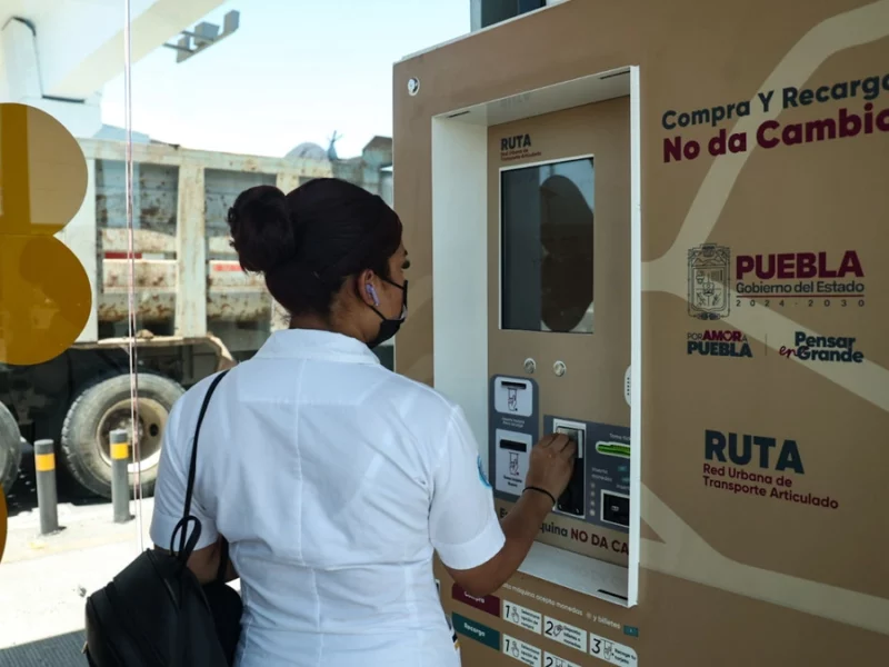 Usuarios del RUTA Línea 4 ya podrán con tarjeta bancaria