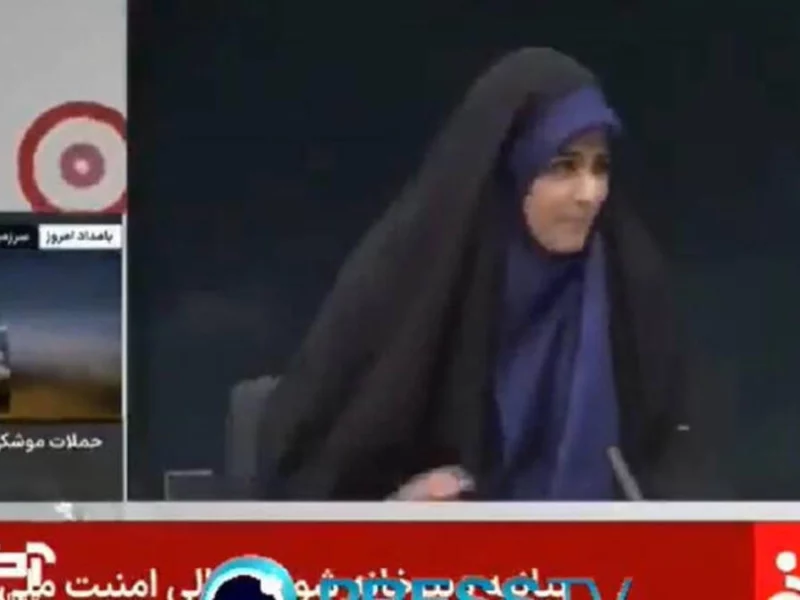 VIDEO: Israel ataca televisora en Irán mientras transmitían en vivo  