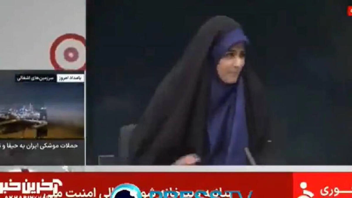VIDEO: Israel ataca televisora en Irán mientras transmitían en vivo  