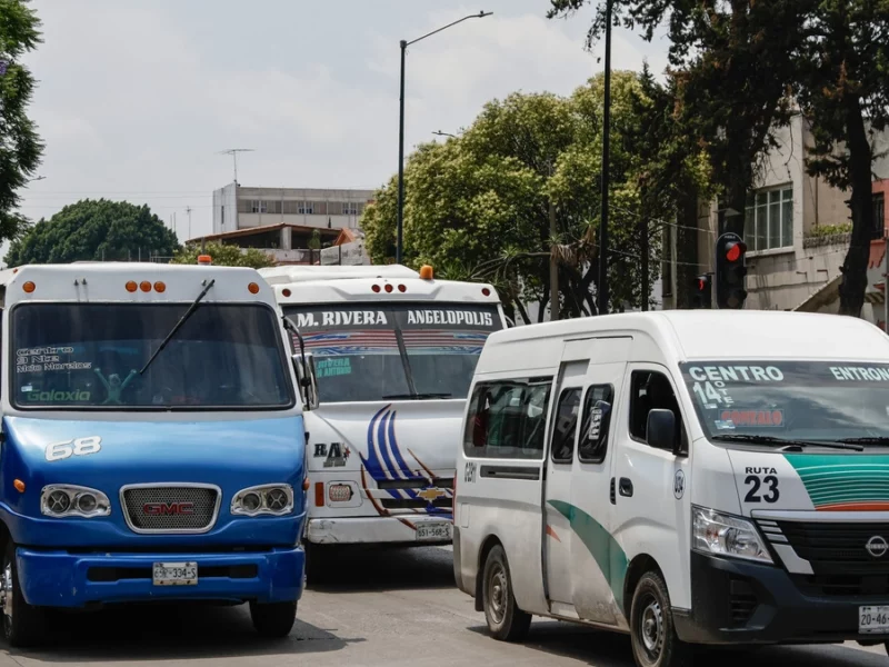 Revista al transporte público en Puebla empezará 1 de julio; termina en noviembre  