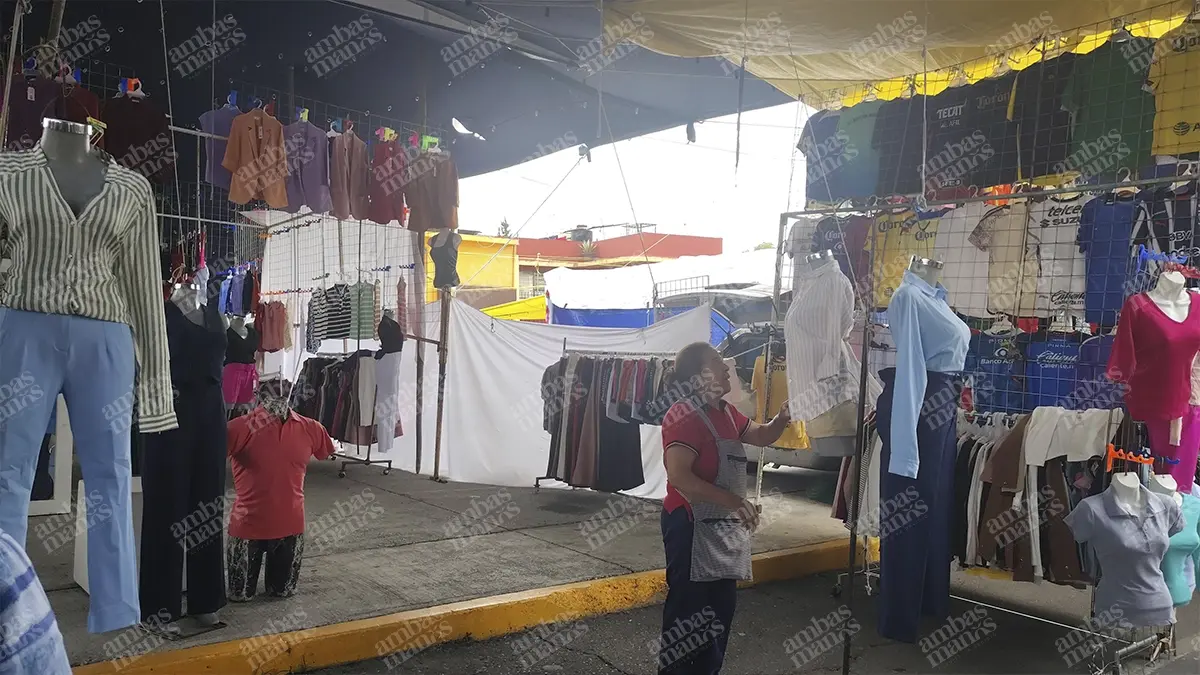 Caen hasta 40% las ventas en el tianguis de Los Lavaderos tras balacera: comerciantes