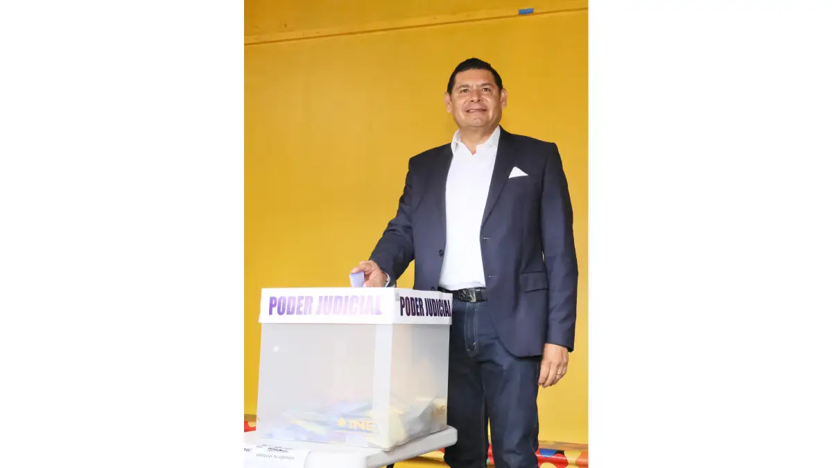 El gobernador Alejandro Armenta llama a votar libremente por el Poder Judicial