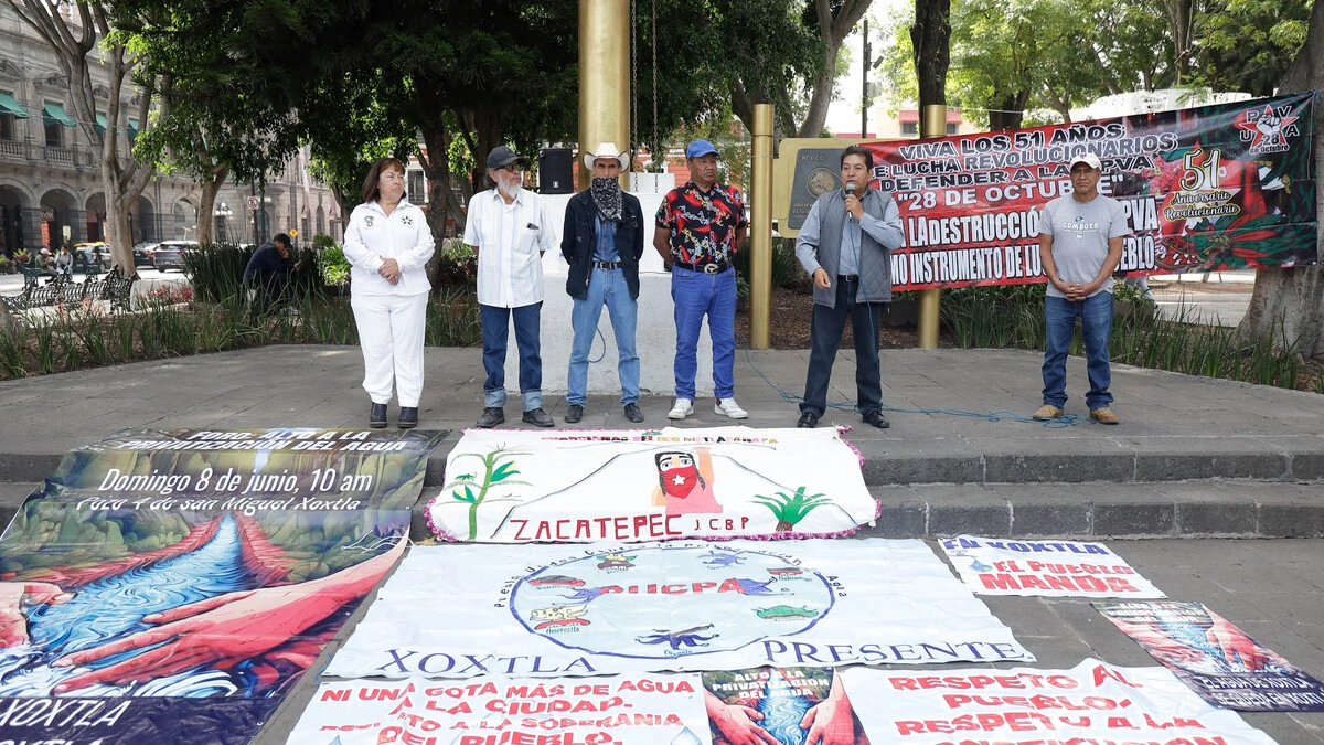 Habitantes de San Miguel Xoxtla someterán a consulta más bloqueos; acusan falta de acuerdos 