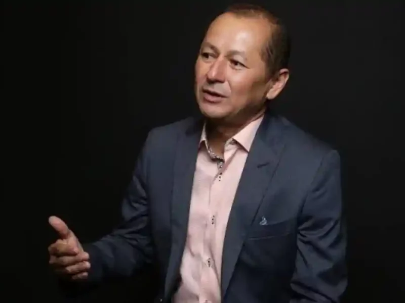 El comunicador Fredy Aco.