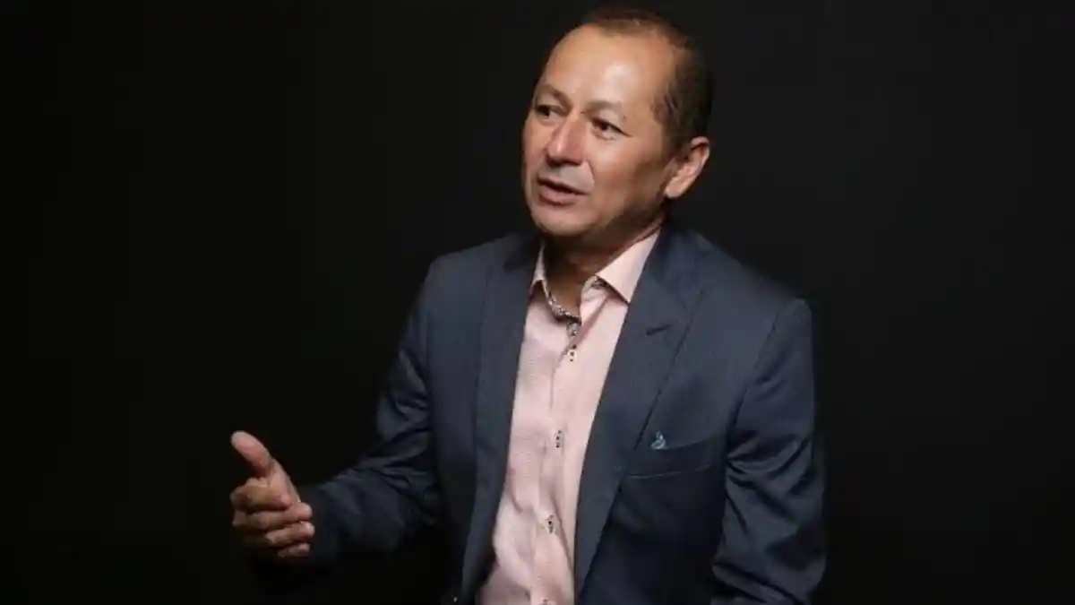 El comunicador Fredy Aco.