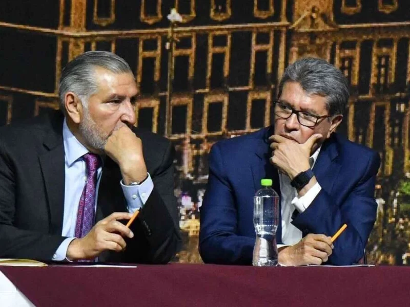 Diputado de Morena confirma que rodarán las cabezas de Adán Augusto y Monreal como coordinadores de bancadas  