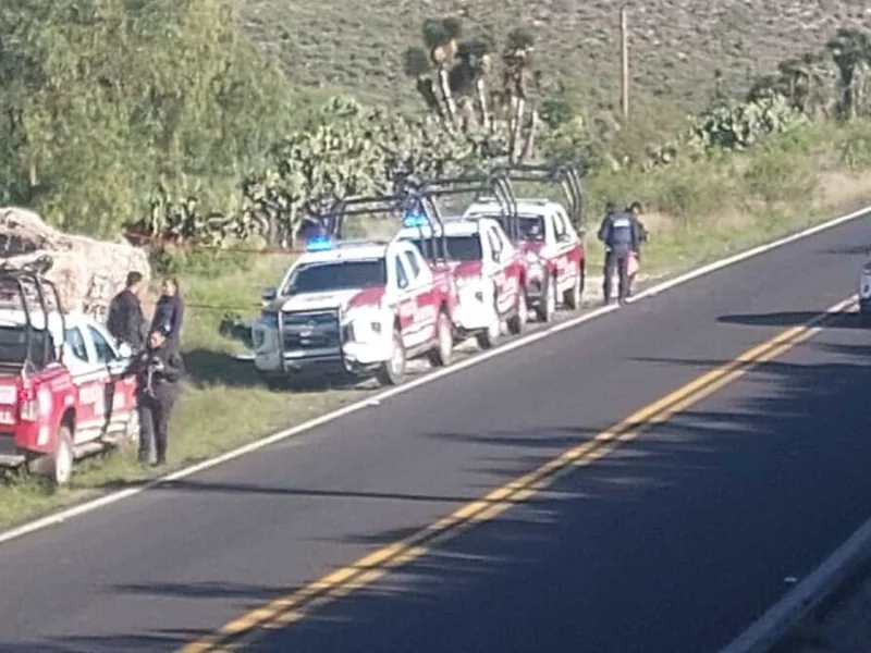 Hallan un cuerpo desmembrado sobre la carretera Azumbilla–El Seco  