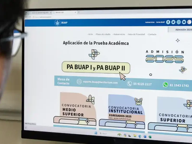 BUAP adelantará fecha para la publicación de resultados del Examen de Admisión 2025.