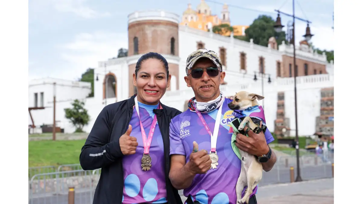 Celebra San Andrés Cholula su Primera Carrera Canina
