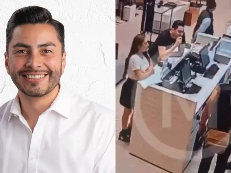 Alcalde de Cuyoaco amenaza a personal de una tienda en Angelópolis 