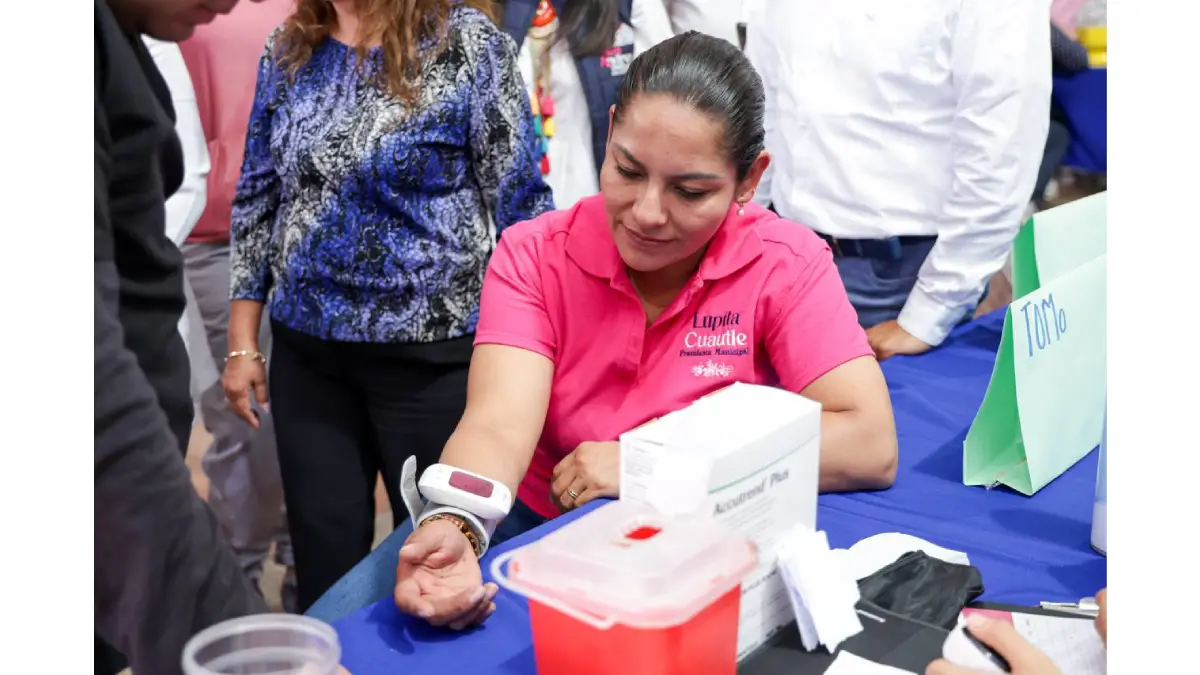Realiza San Andrés Cholula jornada integral de salud para fomentar el bienestar