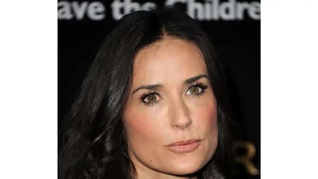 La actriz Demi Moore.