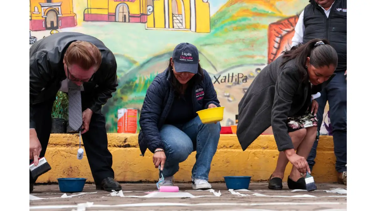 Promueve Lupita Cuautle movilidad responsable en San Andrés Cholula