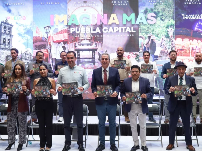  El Ayuntamiento de Puebla presentó “Imagina Más”, la campaña turística de verano en Puebla que se difundirá en siete estados de la República.     