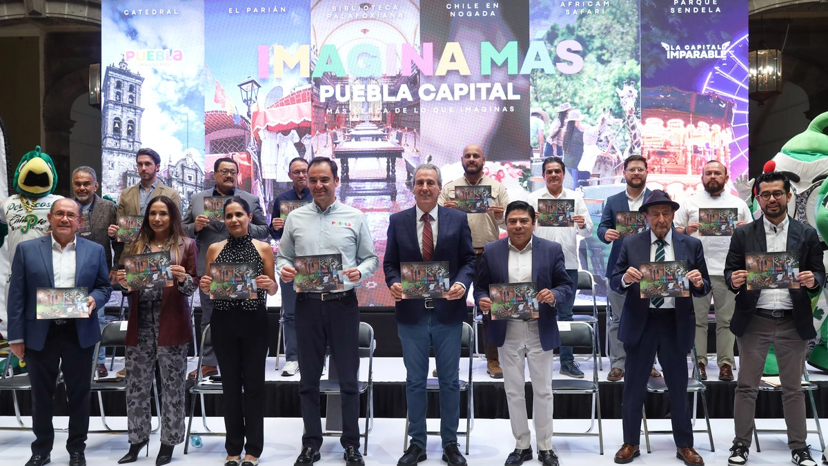  El Ayuntamiento de Puebla presentó “Imagina Más”, la campaña turística de verano en Puebla que se difundirá en siete estados de la República.     