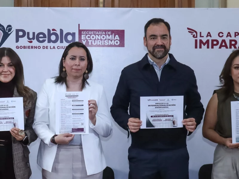 Presentan programa para impulsar a empresas poblanas de manera internacional 