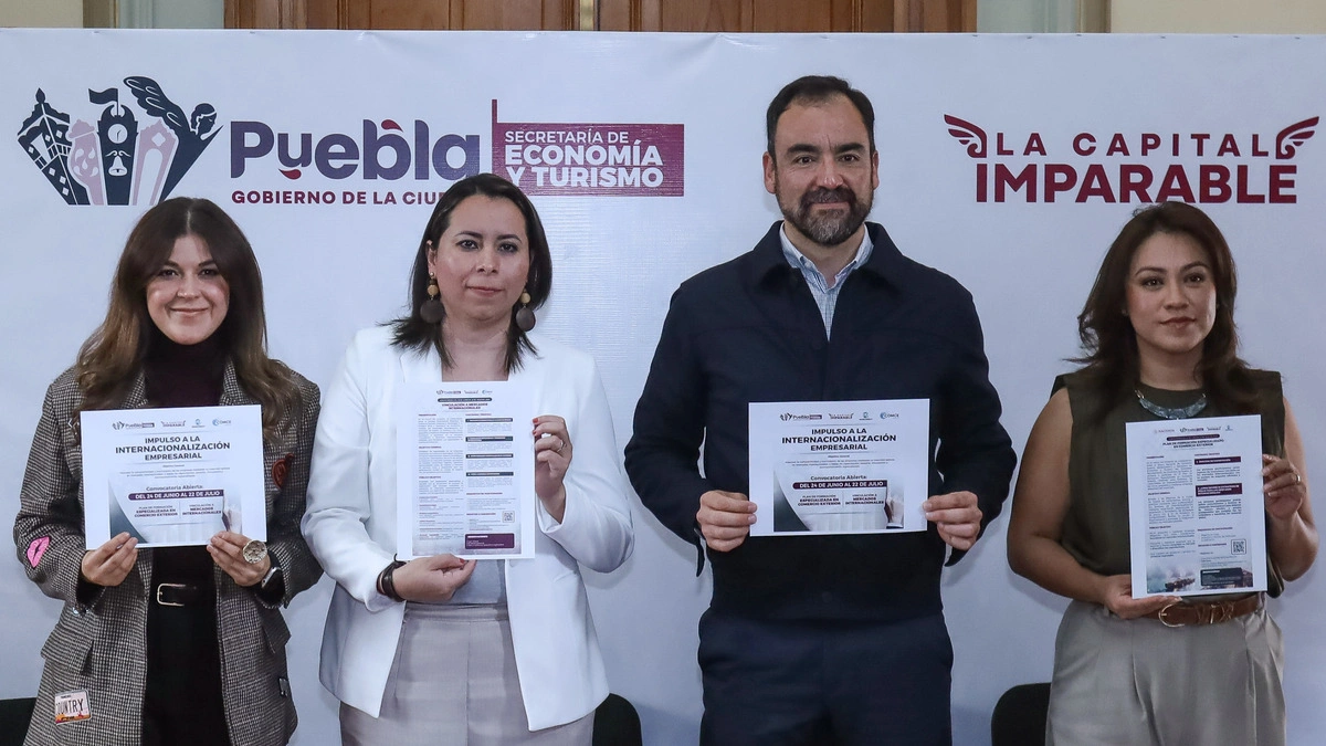 Presentan programa para impulsar a empresas poblanas de manera internacional 