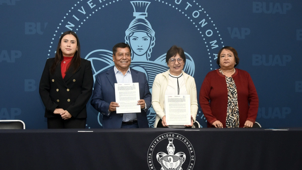 Convenio de colaboración de la BUAP con la Secretaría de Infraestructura estatal