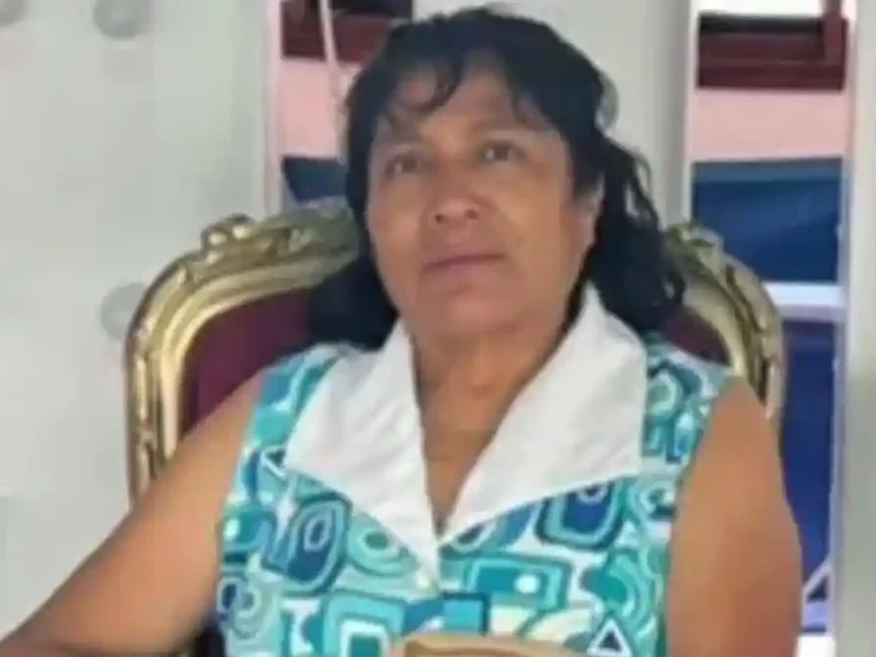 Irma Hernández Cruz, la maestra jubilada asesinada en Veracruz.