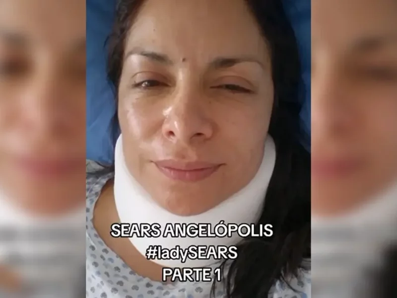 Pelea por una escultura de oferta en Sears Angelópolis deja a Karo hospitalizada 