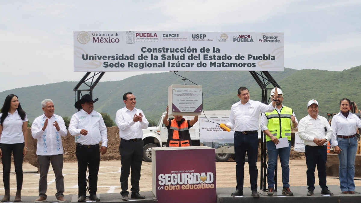 Licitan construcción de planteles regionales de la Universidad de la Salud de Puebla 