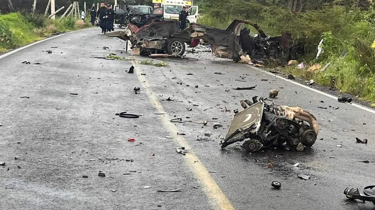 Fatal accidente en la carretera Paso de Cortés deja 5 muertos