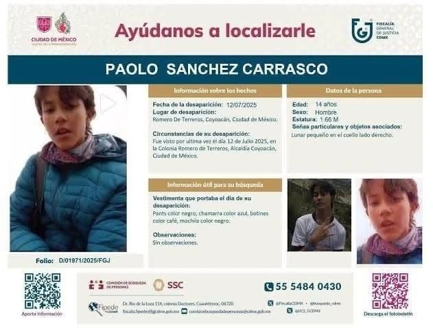 Paolo, el adolescente que murió en el Iztaccíhuatl, no llevaba ropa térmica.
