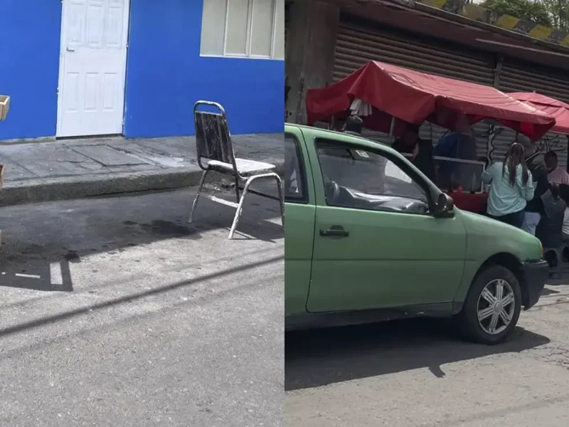 Lleno de ambulantes y apartado de lugares, así luce la zona del Hospital San Alejandro