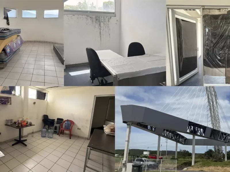 VIDEO Y FOTOS: Así se ven los arcos de seguridad del morenovallismo, solo funcionaron el primer año