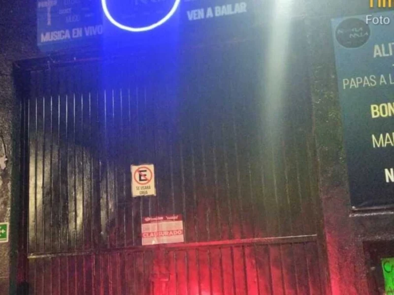 Clausuran en Puebla capital tres bares por estas causas  