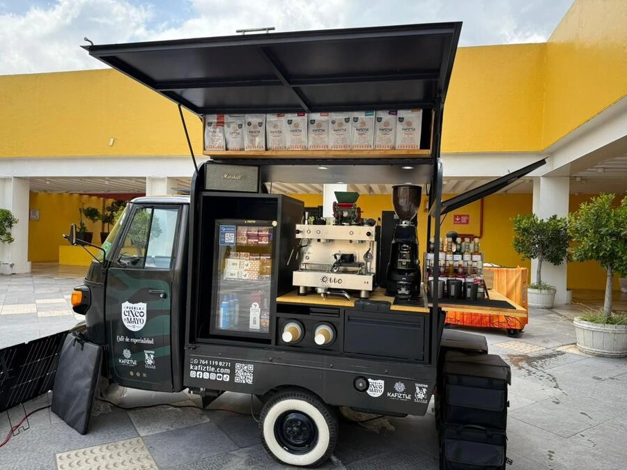 Las cafeterías móviles Cinco Mayo estarán en diferentes puntos de la ciudad.